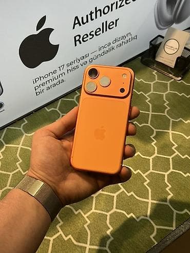 IPhone 17 Pro, 256 GB, Narıncı, Simsiz şarj