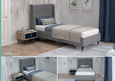 dəmir carpayi: Yeni, Təknəfərlik çarpayı, Bazalı, Matrassız — 4