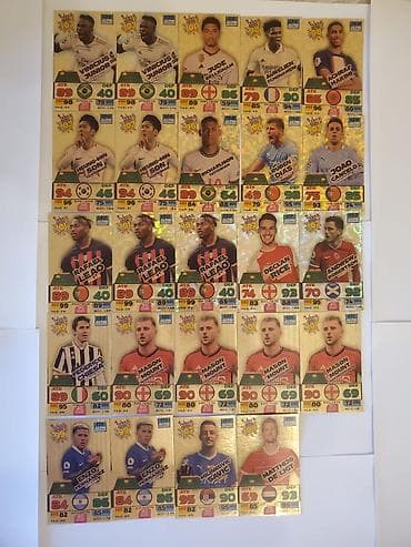 Panini Adrenalyn XL futbol kartları kolleksiyası – parıltılı/special — 2