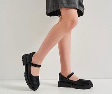 Uşaq ayaqqabıları: Rəng - Qara Tuflilər, Ölçü: 34, Qız üçün — 1