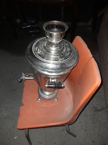 Mətbəx texnikası: İşlənmiş Od Samovar, 6 l, Rayonlara çatdırılma — 3