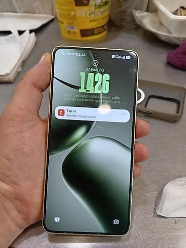 xiaomi mi11 t: Xiaomi 14T, 256 GB, rəng - Qızılı, 
 İki sim kartlı — 1