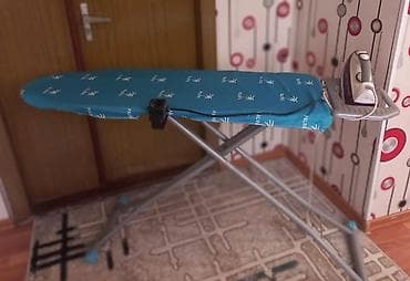 orta qazan: Ütü masasının dəsti - Geniş və uzun ütüləmə səthi, nazik uclu dizayn — 1