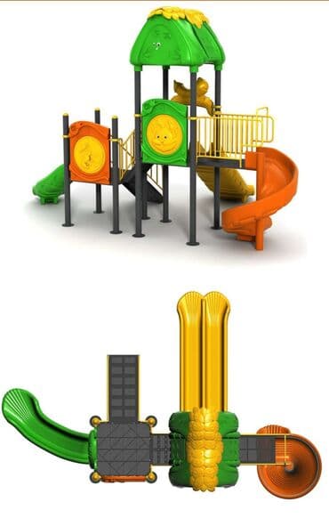 Детская одежда и обувь: Oyun kompleksi – 2 model 1) Məhsul kodu: MAS-162 - Rəngli kürə — 10