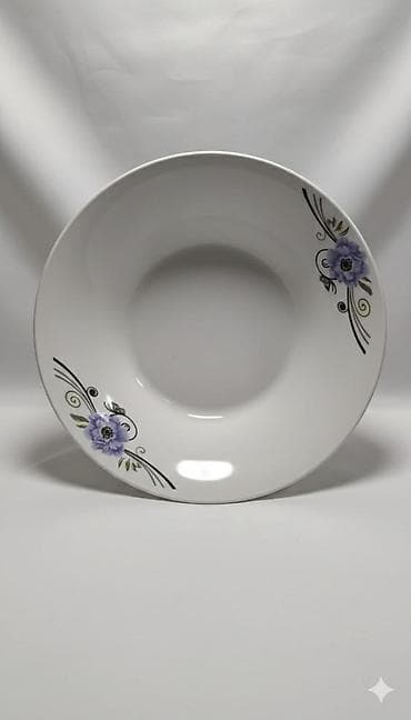 Boşqablar, rəng - Ağ, Keramika