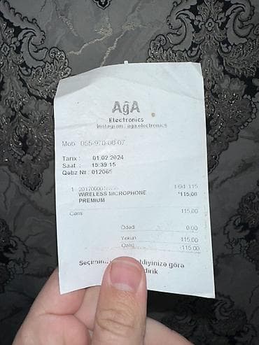 Printerlər: 🎤 Simsiz Mikrofon – Wireless Microphone Video çəkiliş, canlı yayım və — 3