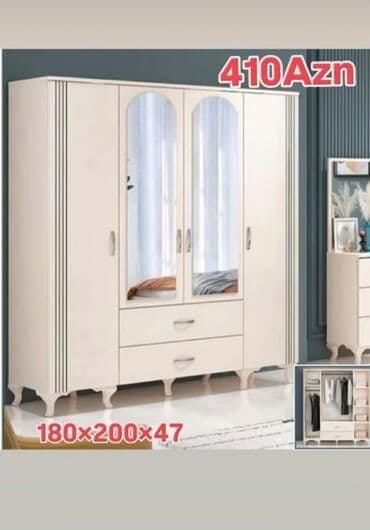 laminat qiyməti: Yeni, Açılan, 6 qapı Düz dolab, Şifonyer, Azərbaycan — 2