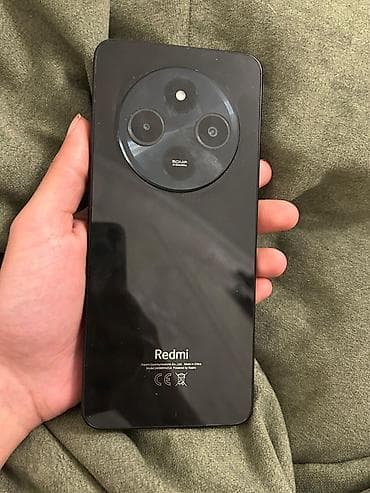 telofon redmi: Redmi 14C, 128 GB, rəng - Qara, Sensor, Barmaq izi, İki sim kartlı — 1