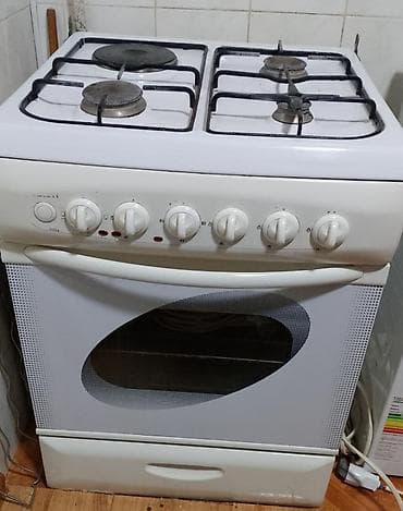 Qarışıq sobası Ayrıca dayanan, 4 gözlü