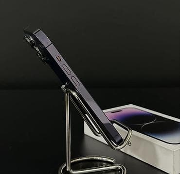 ipad 6 plus: IPhone 14 Pro, 256 GB, Deep Purple, Zəmanət, Kredit, Simsiz şarj — 3