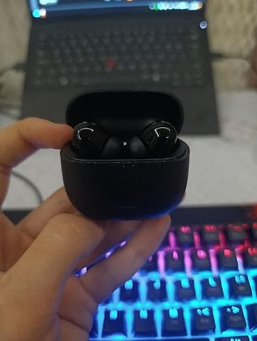 uşaq üçün qulaqcıq: İşlənmiş Simsiz (Bluetooth) Qulaqcıqlar, Xiaomi, rəng - Qara — 3