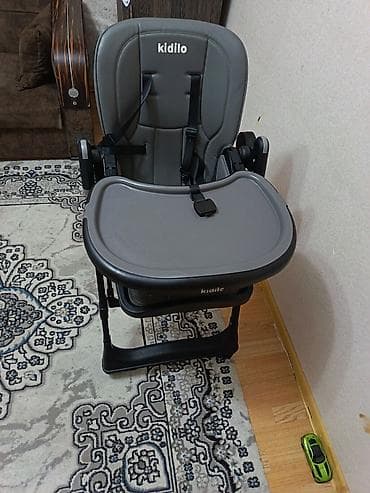 uşaq kolyaskaları: Kidilo uşaq yemək stulu - Rəng: tünd boz - Yaş qrupu: körpələr və — 2