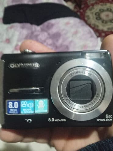 TV və video: Olympus rəqəmsal fotoaparat - Sensor: 8.0 MP - Linza: Olympus Lens — 3