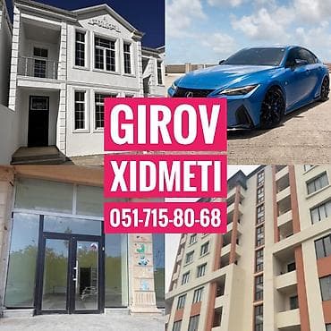 Girov Xidmeti. Kredit Xidmeti. Dasinmaz Emlaklarinizin ve