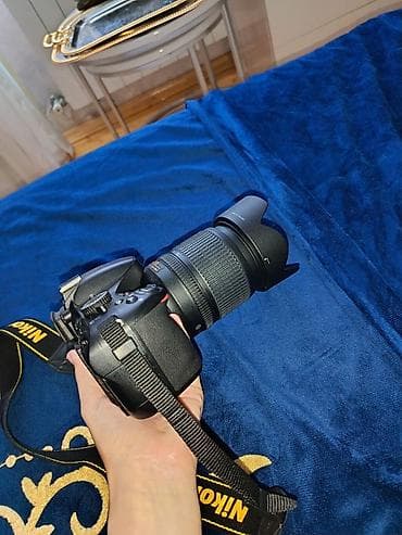 13 iphone pro max: Nikon DSLR fotoaparat + 18-55mm VR kit obyektiv Xüsusiyyətlər: - — 2