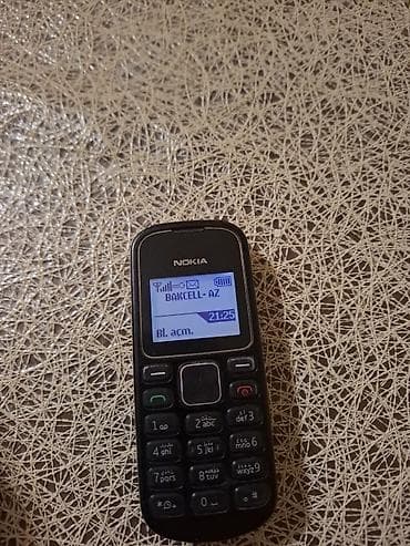 Nokia 1, rəng - Qara, Düyməli