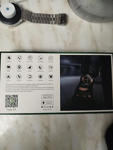 Smart saat, Smart, Sensor ekran, rəng - Boz — 1