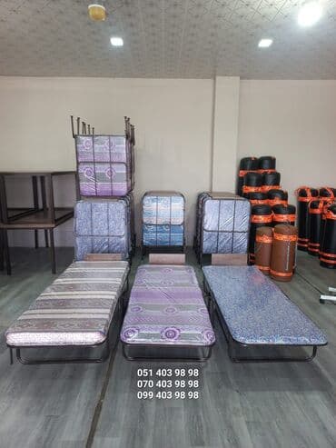 раскладушка кровать: Новый, Раскладушка с мочалкой — 1