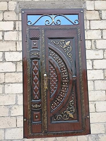 Dekorativ divar panelləri: Metall qapılar – fərdi dizayn və istehsal - Material: qalın divarlı — 1