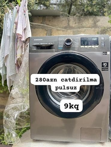 samsung pilisos: Paltaryuyan maşın Samsung, 9 kq — 1