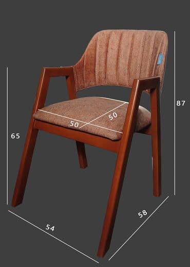 барные стулья: Qonaq otağı üçün, Yeni, Qatlanmayan, Stul — 8