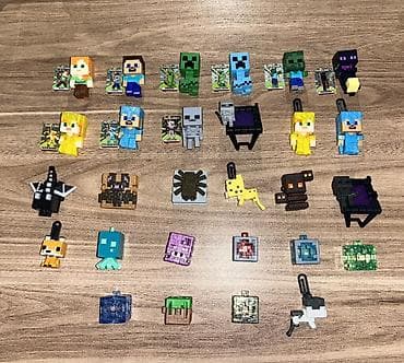 stranger things kinder joy: Minecraft kinder joy set
Tam set 28/28 
Seti parçalamıram — 1