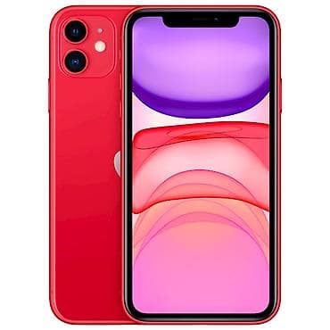iphona 6 plus: IPhone 11, 128 GB, Qırmızı, Face ID — 1