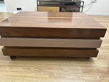 jurnal masalari: Kvadrat masa, Açılmayan, Təkərli, Teksturalı laminat, Zəmanətsiz — 2