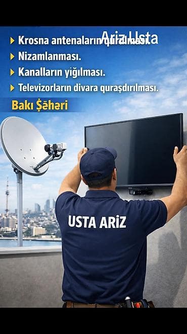 Kanalların yığılması krosnu ustası televizorların divara — 1