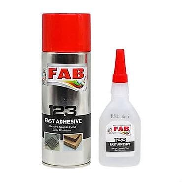 FAB 123 Fast Adhesive – sürətli yapışdırıcı dəst Məhsul tərkibi: - — 1