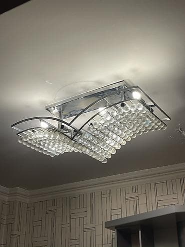 Çılçıraq, 10 və daha çox lampa, Metal