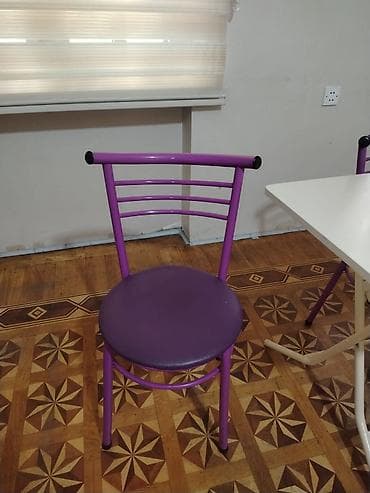 Masalar: Qatlanan, Dördbucaq masa, 2 stul — 1