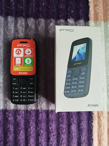 en ucuz meiset texnikasi: IPRO A1mini düyməli mobil telefon Əsas xüsusiyyətlər: - 1.8" ekran - — 1