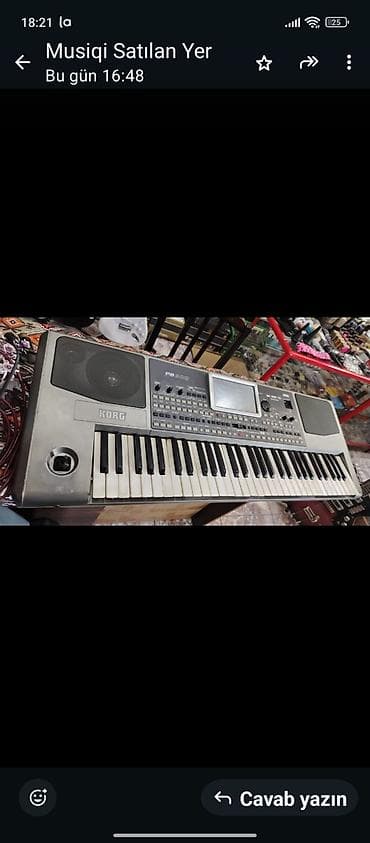Musiqi alətləri: Korg Pa500 professional aranjor klaviaturası - 61 klaviş — 2