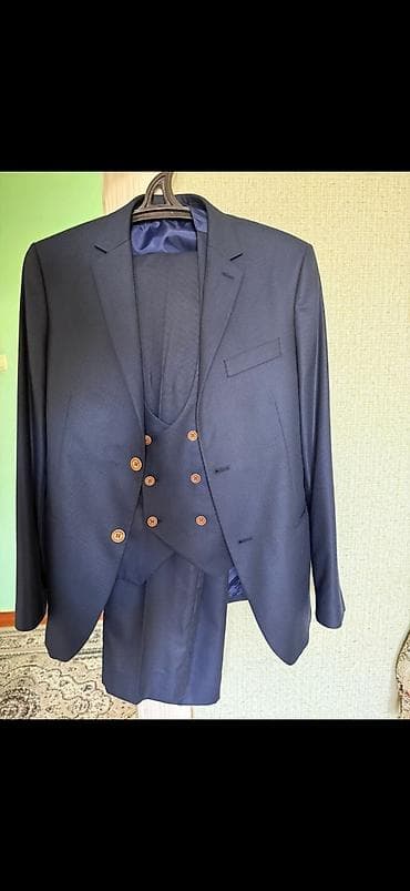 yağış geyimi: Renato Ricci üçlü kostyum dəsti - Model: Slim Fit (SLIMFIT) - Rəng — 1