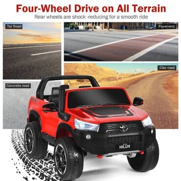 basanoşkalar 2023: 2023 YepYeni Uşaq maşını 12V 10 amper Böyük Toyota Hilux Lisenziyalı — 7