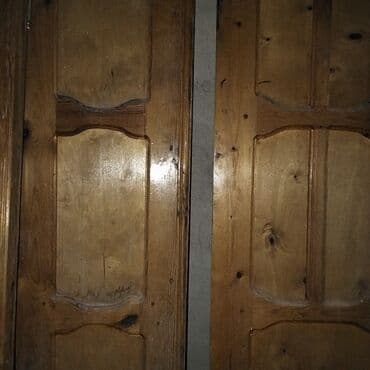 3 d aboylar: Məhsul: Taxta iç qapılar (2 ədəd) - Material: tam ağac (ehtimalən — 1