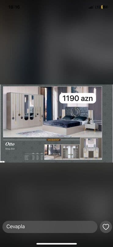 sutular: Woodpecker markalı yataq dəsti modelləri 1) Otto – 1190 AZN - Zərif — 1