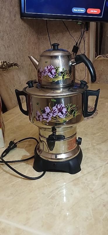 samovar satilir: Raymond “Semaver Klasik Desenli” Elektrik çay dəmləyən samovar - Güc — 2