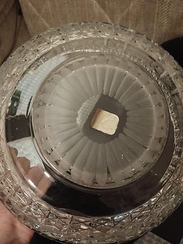 meyve qabı: Temiz xrustal meyve qabı. olcusu boyukdur. 60 azn — 3