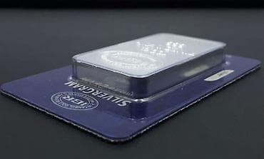 İGR (Istanbul Gold Refinery) 999.9 xalis gümüş külçə – 100 qram - — 1