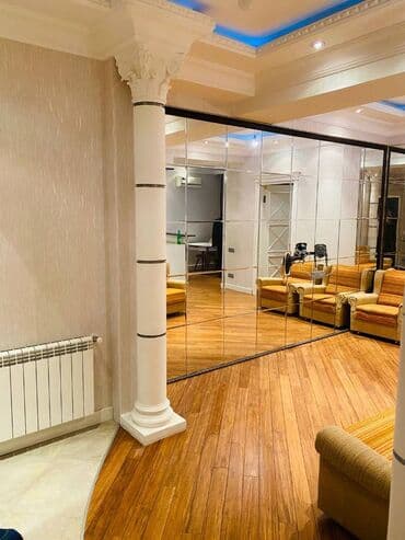 həzi aslanov 2 otaqlı evlər: Şamaxinkada, Kinostudiyanın həyətində,17 mərtəbəli binanın 9-cu — 2