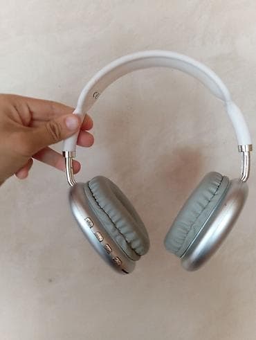 телефон fly cirrus 1: Bluetooth qulaqlıq – over-ear tipli, gümüşü kasa və ağ basliq 1-2 — 1
