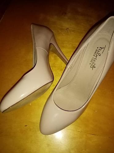 colin s: Tuflilər, Ölçü: 37, rəng - Süd rəngi, İşlənmiş — 2