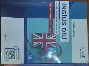 Məhsul: “İngilis dili – Oxu və Dinləmə Test Bankı” Müəllif: Rəsul