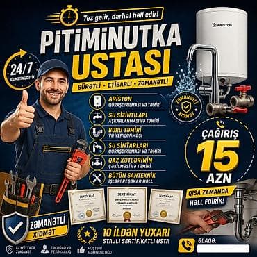 Pitimunutka ustası – sürətli, etibarlı və zəmanətli santexnika xidməti lalafo.az -da Pitimunutka ustası – sürətli, etibarlı və zəmanətli santexnika xidməti