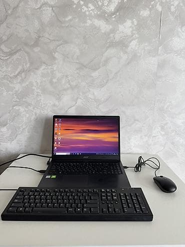 Təcili satılırr!!!Acer noutbuk + klaviatura və simli siçan dəsti