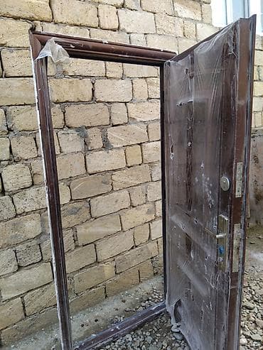 kala bitkisi: Dəmir giriş qapısı - Material: polad/dəmir, bərk konstruksiya - Rəng — 3