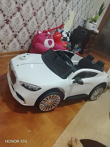 Uşaq üçün elektrik maşınları: Uşaq pultlu elektrik maşını - Korpus: ağ rəng, premium krossover — 3