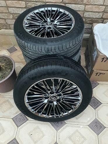 17 lik disk teker: İşlənmiş Disk təkər Toyota 215 / 55 / R 17, 5 Boltlu — 5